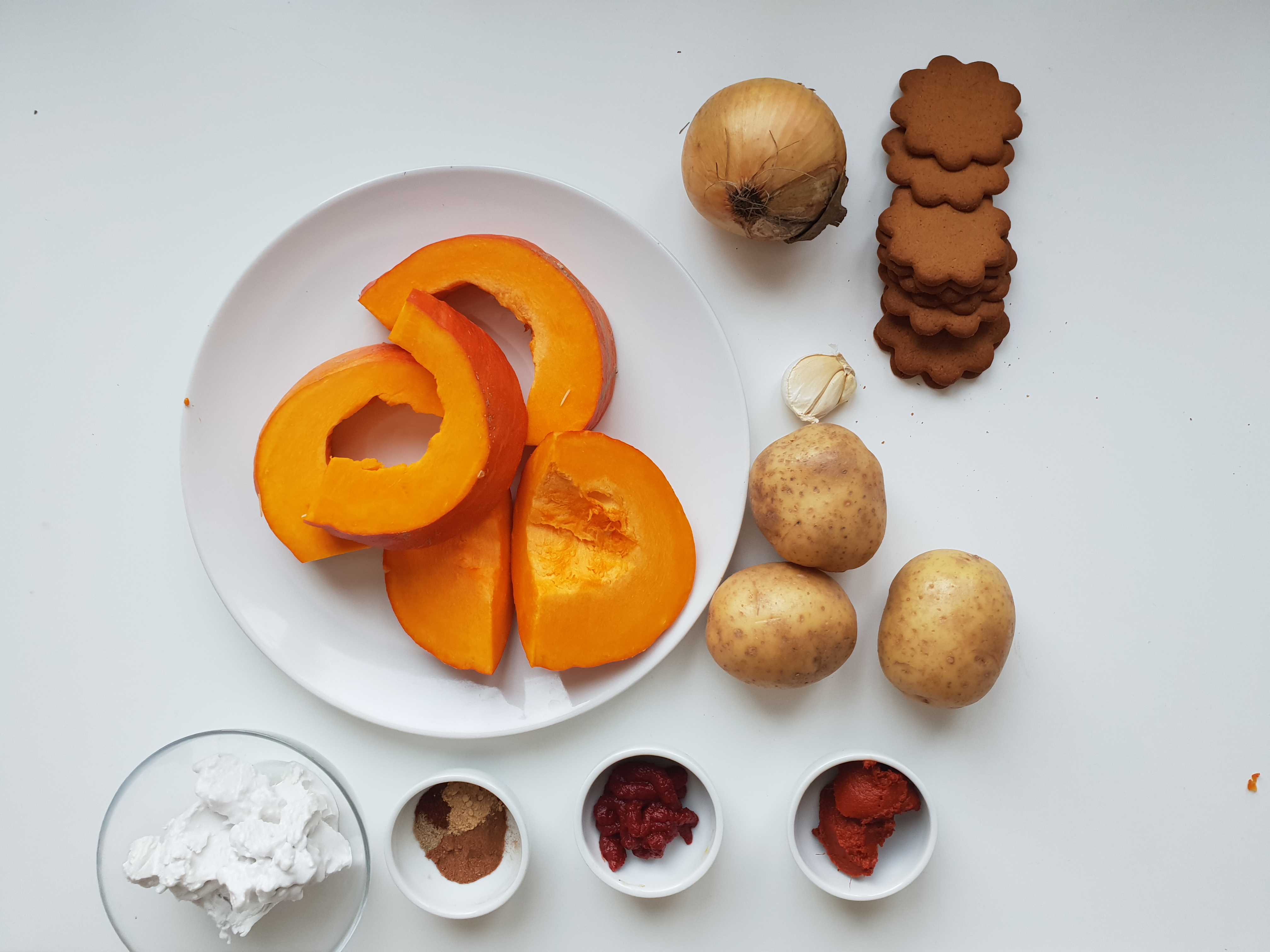 Ingredients for Gingerbread Curry