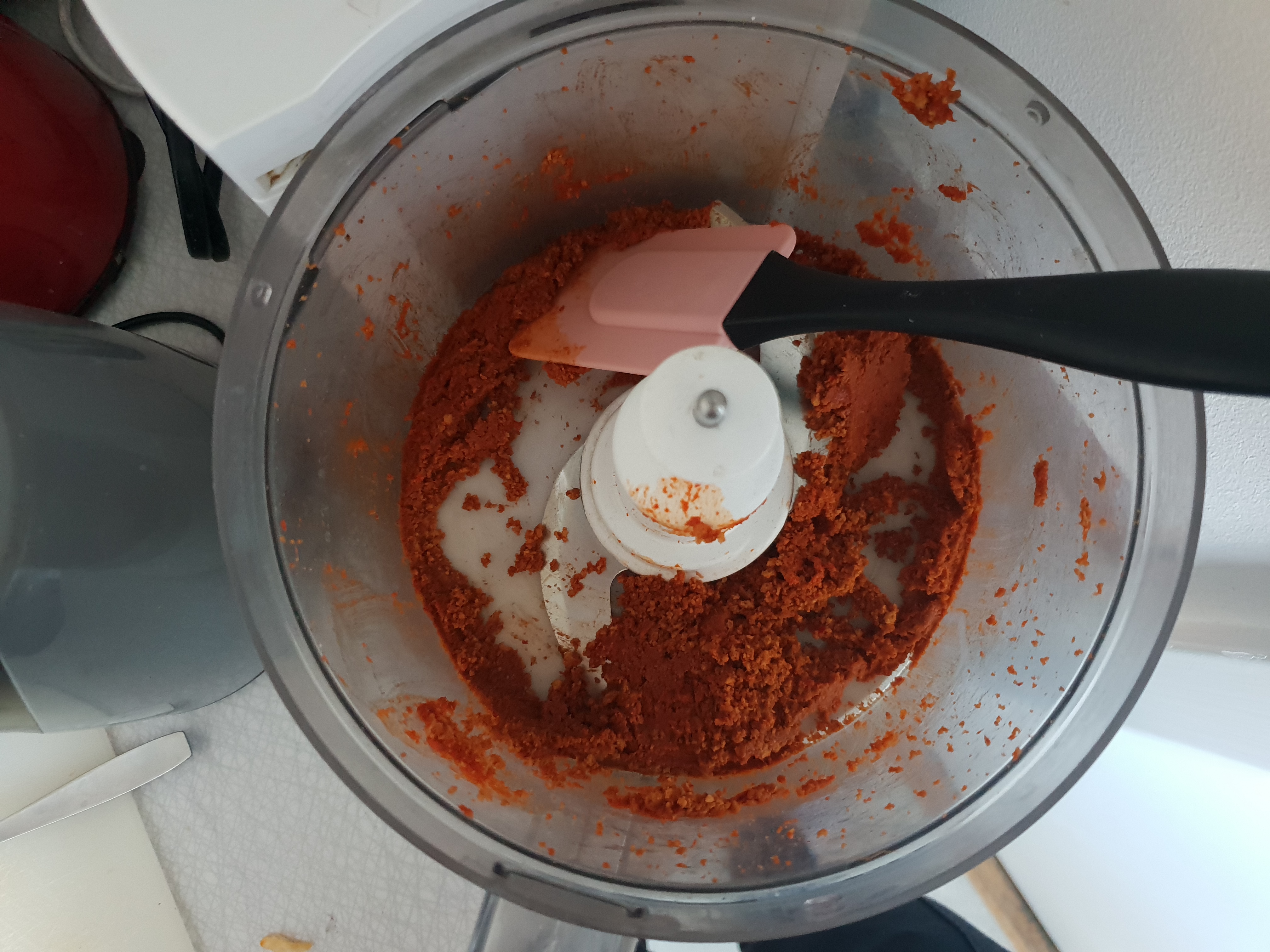 Ground up gingerbreads and curry paste