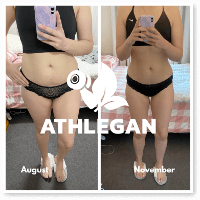 comparing same person before and after taking supliment